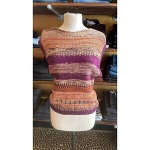 NEW ANOTHER LOVE women's lina crew neck sweater in purple